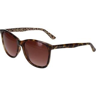 Ted Baker Ted Baker Brown Amie Sunglasses With Ted Floral Printed Temples