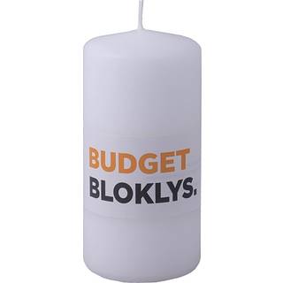 Budget bloklys 5,8x12 cm - hvid (På lager i butik)