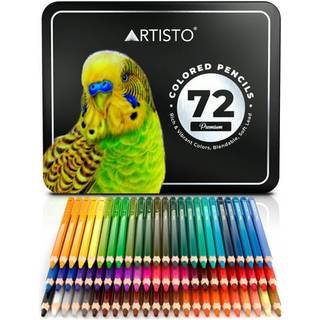 Artisto Premium farveblyanter - 3,8 mm blød kerne, rig farve, jævn farvepåføring
