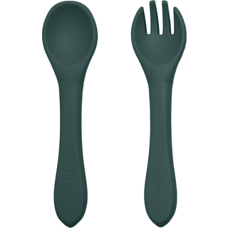 Petite&Mars Take&Match Silicone Cutlery bestik Dusty Rose 6 m+ 2 stk. - 2 stk.