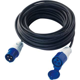 Landstrømskabel, 220 V, 16 A, 3 x 2.5 mm², fra CEE til CEE, 15 meter