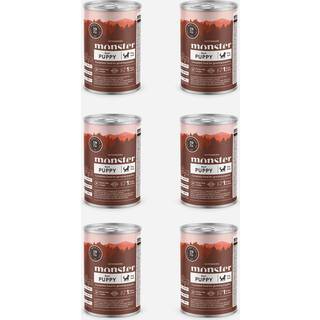 Monster Puppy - Vådfoder med Beef 6 stk