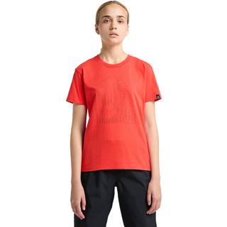 Haglöfs Women's Camp Tee Poppy Red, XS
