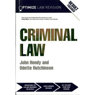 Optimize Criminal Law