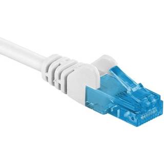 Halogenfri UTP-netværkskabel Cat. 6a Hvid - 0,5 m