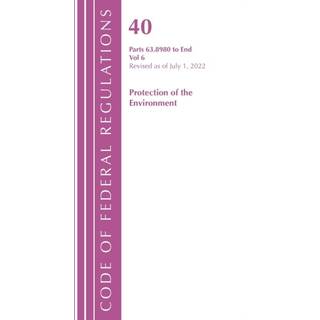 Code of Federal Regulations, Title 40 Protection of the Environment 63.8980-End, Revised as of July 1, 2022, Volume 6