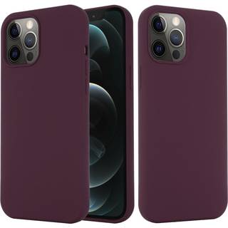 iPhone 12 / 12 Pro Silikone Case Bordeux Rød MagSafe