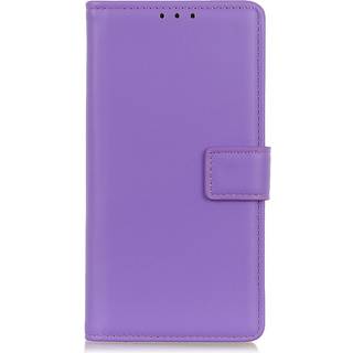 Alcatel 1S (2021) / 3L (2021) Læder Flip Cover m. Pung - Lilla