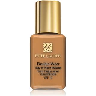 Estée Lauder Double Wear Stay-in-Place Mini Langtidsholdbar foundation SPF 10 Skygge 6W1 Sandalwood 15 ml - 15 ml