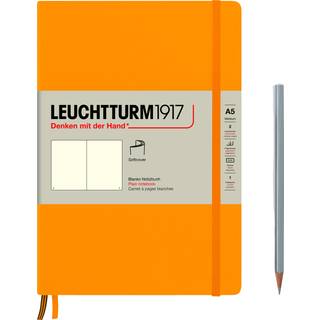 Notizbuch Medium blanko Softcover A5 - Rising Sun