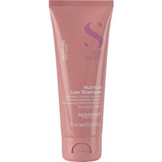 Alfaparf Milano Kollektion af hårpleje Semi di Lino Moisture Nutritive Low Shampoo 75 ml (613,00 kr / 1 l) - 75 ml
