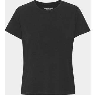 Sort kortærmet bambus T-shirt til dame fra Copenhagen Bamboo, XXL