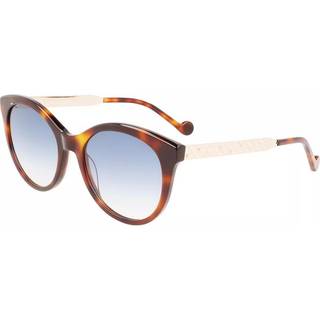 Liu Jo Kvinde LJ765S 242 Solbriller Acetat Havana Blå Cat Eye Normal Fotokromatisk