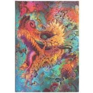 Notesbog - Hardcover - Humming Dragon - Midi - Ulinjeret - 176 sider - Højde/bredde 140x95mm