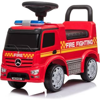 Mercedes Antos Brandbil Gåbil med støjfrie hjul/Lædersæde/lyd/lys