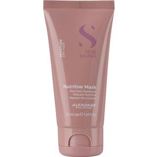 Alfaparf Milano Kollektion af hårpleje Semi di Lino Moisture Nutritive Mask 50 ml (1.060,00 kr / 1 l) - 50 ml