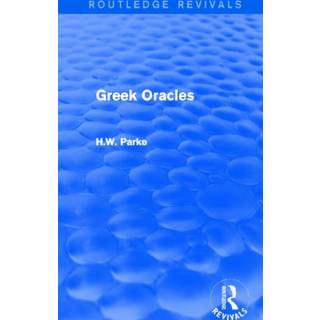 Greek Oracles (Routledge Revivals)