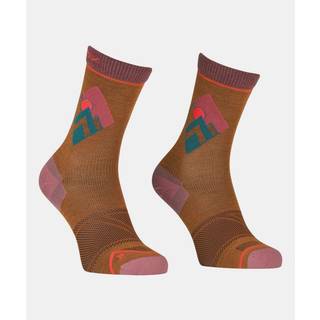 Ortovox Women's Alpine Light Comp Mid Socks Merinosokker Damer størrelse 42-44 farve brun