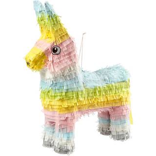 Festlig Piñata i Pastelfarver - 39x13x55 cm