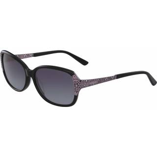 Bebe BB7189 001 57 Solbriller Kvinder Black - Jet Black with Metallic Accent - 57mm