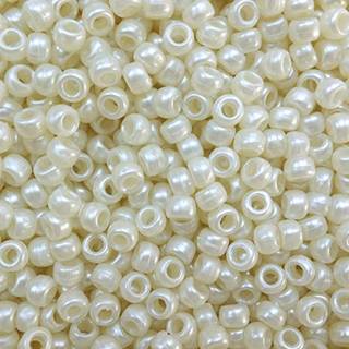 BeadExplosion Vanilla Ceam Pearl Crow Pony Perler lavet i USA 6x9mm B07772