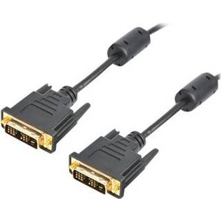 Prokord Dvi-kabel 1m. 1m. Dvi-d Dvi Dvi-d Dvi Sort