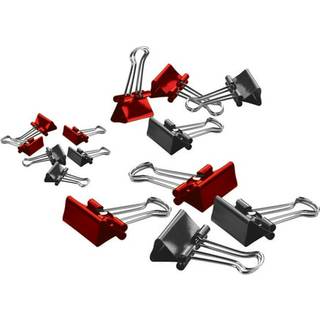 Office Depot Brand (R) bindemiddelklip sm? 3/4in. Bred 3/8in. Kapacitet Assorterede farver Pakning med 36 ODBC-SML