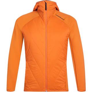 Peak Performance Men's Insulated Hybrid Hood Orange Flare, M