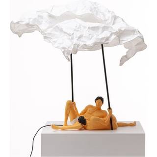 Seletti Love Is A Verb Lea And Tony Bordlampe Hvid/Multifarvet