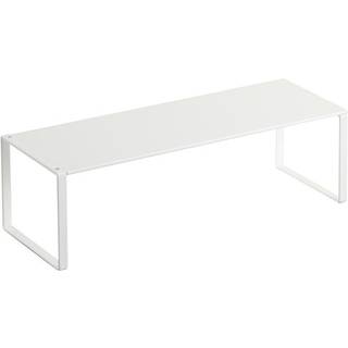 Yamazaki hyldeindsats med udtræk - Hvid - 34cm x 12cm x 10cm - Thora