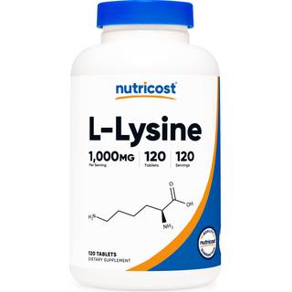 Nutricost – L-Lysine Tabletter 120 stk