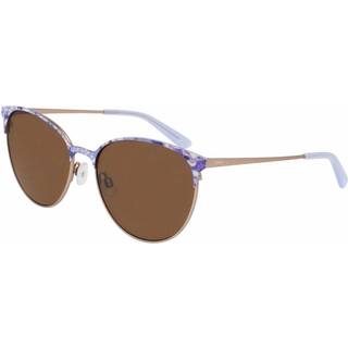Bebe BB7244 770 57 Solbriller Kvinder Guld - Pattern Plum Purple On Rose Gold - 57mm