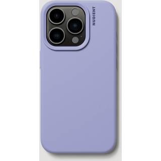 Nudient Base Silicone iPhone 15 Pro Cover - Soft Purple