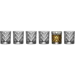 Lyngby glas Diamond snapseglas  7 cl 6 Stk.