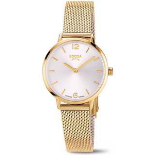 Boccia Titanium 3345-03 - Dame - 28 mm - Analog - Quartz - Safirglas