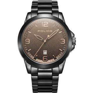 Police Cliff Black IP Bracelet Watch - W44106