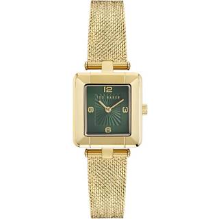 Ted Baker Gold-Tone Mesh Strap Green Dial Ladies Watch BKPMSF306