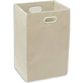 Simple Houseware Foldbart skabsvaskeri Hamper Basket Beige