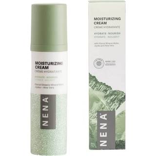 Nena Face Moisturizer Cream med gletsmineral | Gendanner hudelasticitet og fasthed hydrater og formindsker linjer og rynker perfekt fugtgivende