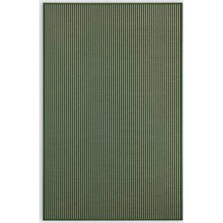 Karakter Rugs - 'Shuttle' rug, large, green in GREEN Paper yarn