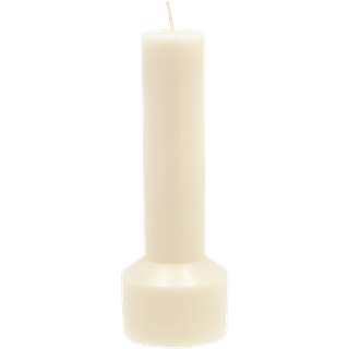 Hvils Bloklys fra Villa Collection - Cream farve - Paraffin/Stearin