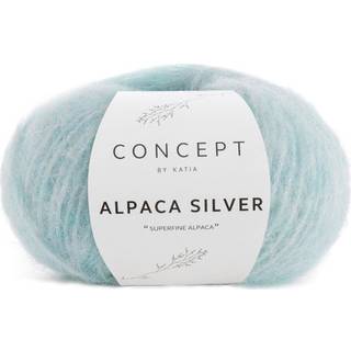 Katia - Concept Alpaca Silver Fv. 269 Lys grøn/Silver