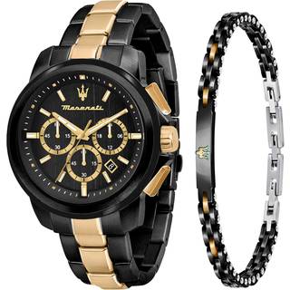 Maserati Successo Ditur Special Gavesæt Herre R8873621025 - Herre - 44 mm - Analog - Quartz - Mineralglas