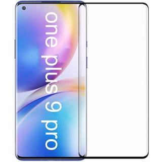 OnePlus 11 / 10 Pro / 9 Pro Arc Edge Skærmbeskyttelse i Hærdet Glas - Case Friendly - Skærmbeskyttelse - Sort Kant