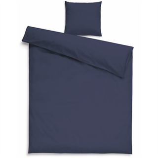 Sengesæt Seersuker Emma 140x200Cm Dark Blue