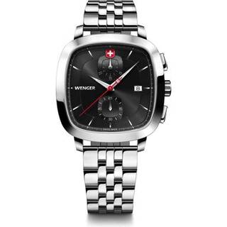 Wenger 01.1933.101 Herrenuhr Vintage Classic Chronograph 40mm 5ATM