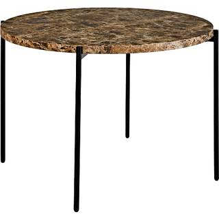 Elva spisebord - brunt marmorlook