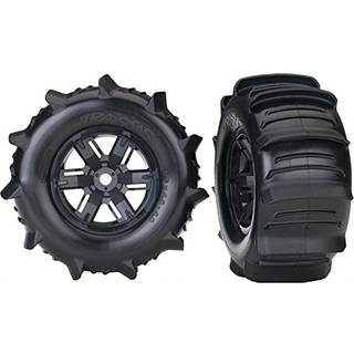 Traxxas - TRX7773 - Sand Paddle dæk på 4.0" fælge med 24 mm hex - 2 stk