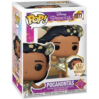 Funko Pop! Ultimate Princess Collection - Pocahontas (guld) med pin - Shop Exclusive