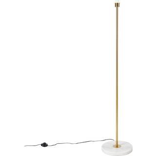 Moderne gulvlampe messing - Kaso